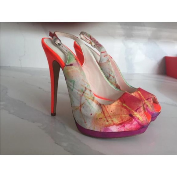 Aldo Platform Sandals sz 9 perfect condition - Picture 3 of 6